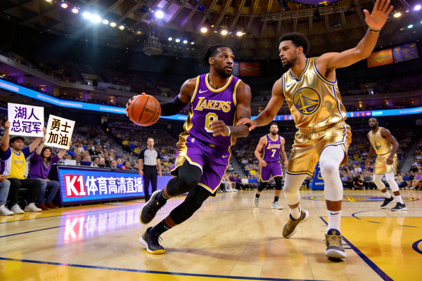 k1体育篮球赛事高清直播画面 - NBA湖人队对阵勇士队